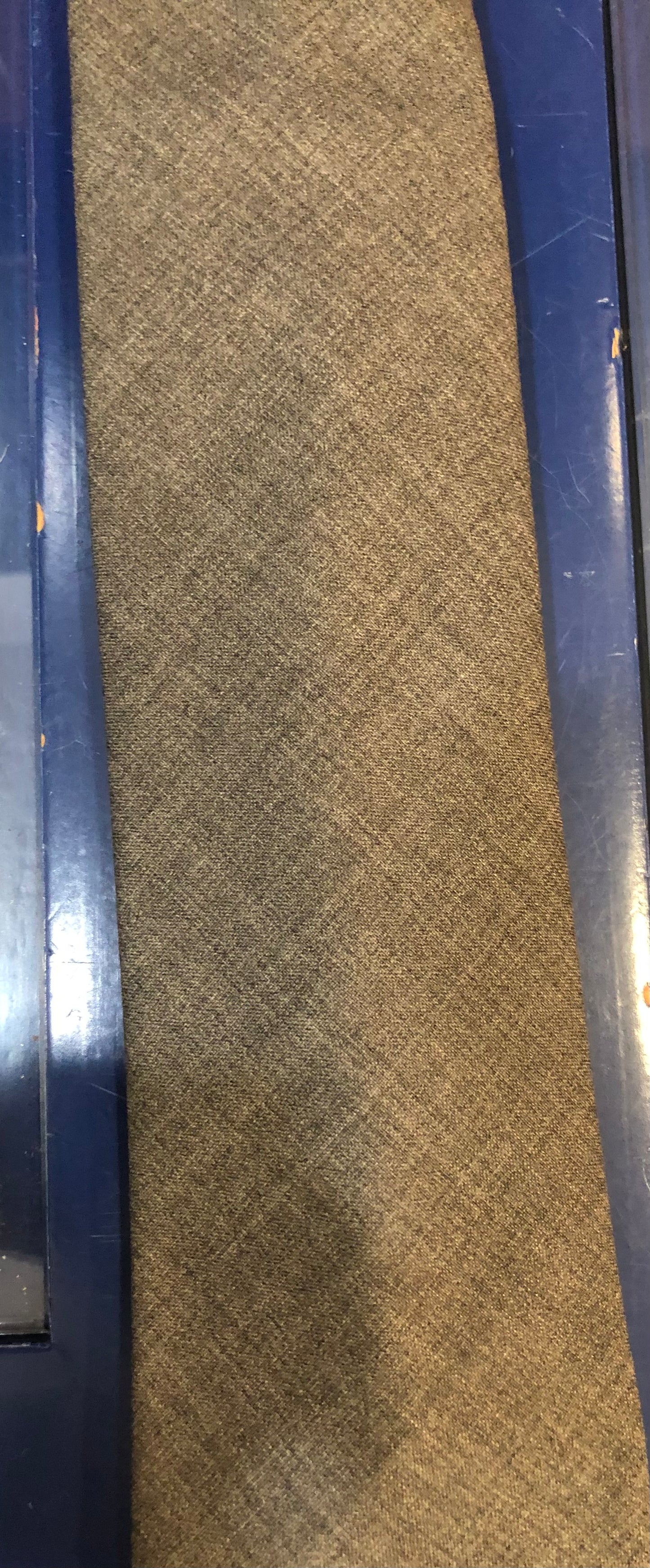 Necktie in 7 Fold Grey Worsted