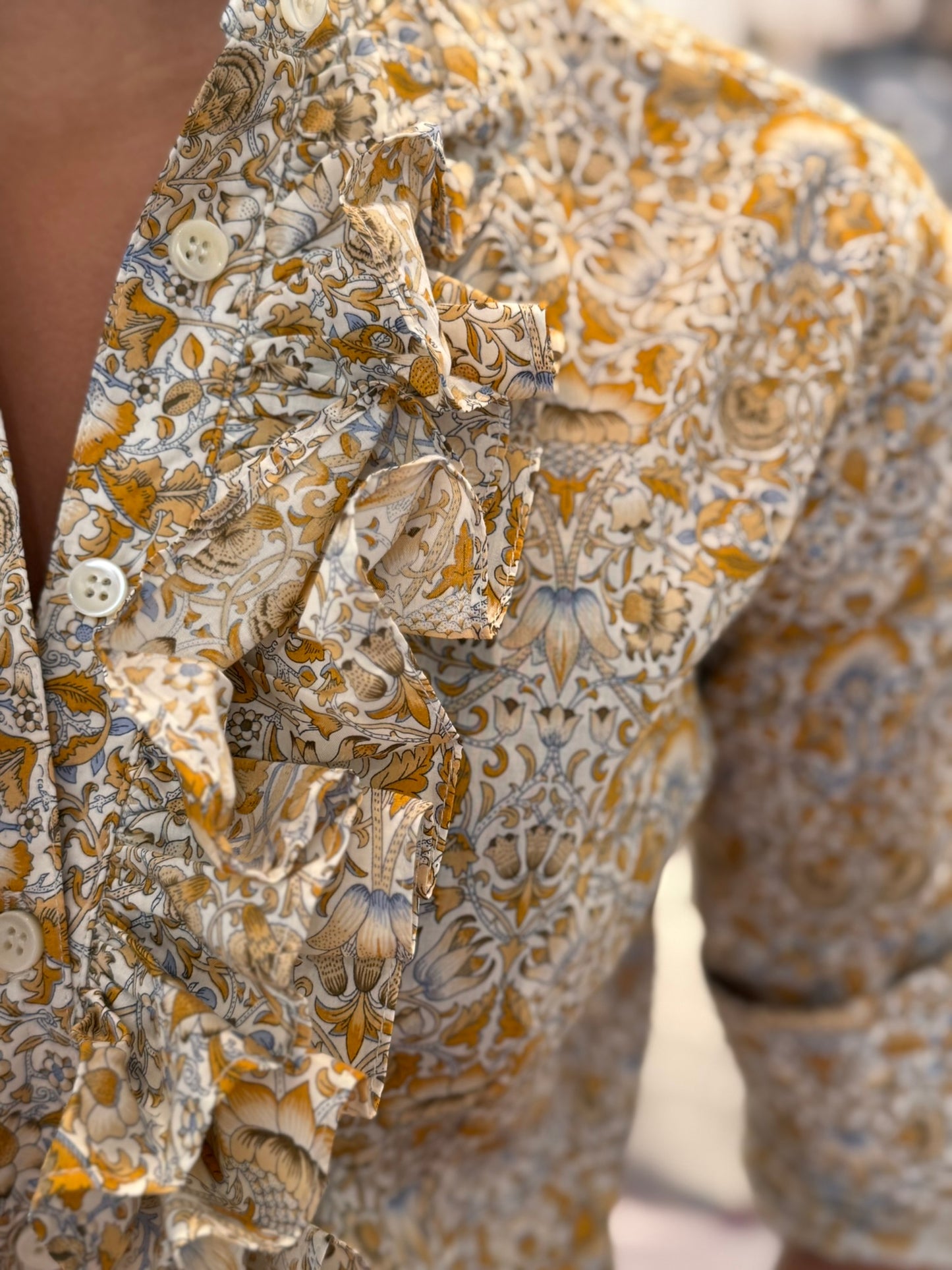HGIRL BELINDA IN GOLD FLORAL