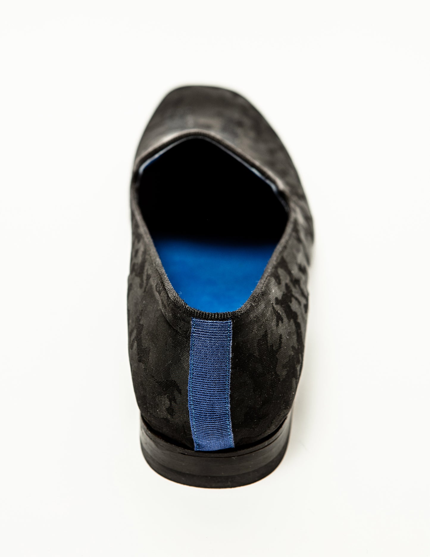 Slipper in Black Camo with Black Logo