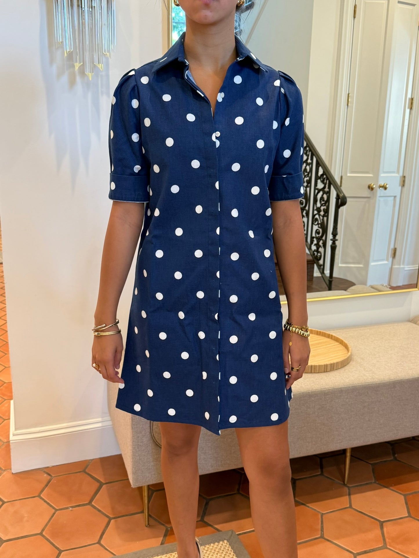 HGIRL TRACY DRESS IN POLKA DOT