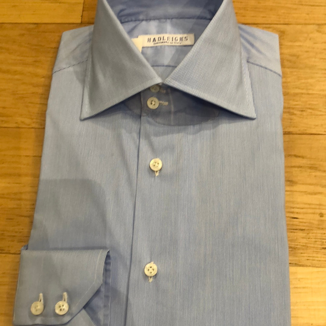 Classic Shirt in Blue Mini Check