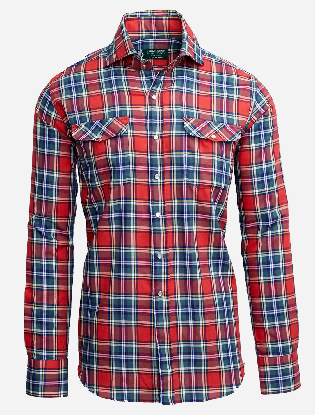 Kacey Field Shirt Red Tartan