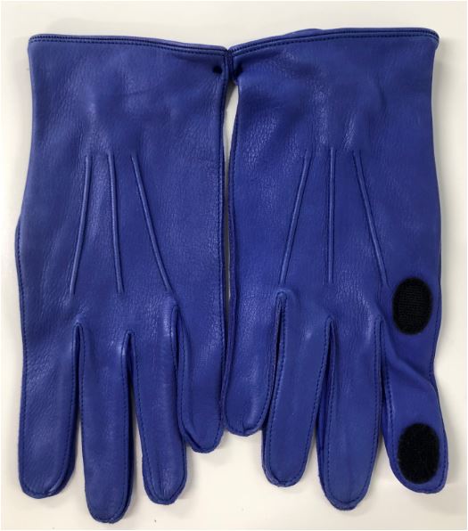 Hunting Gloves-Cobalt Leather