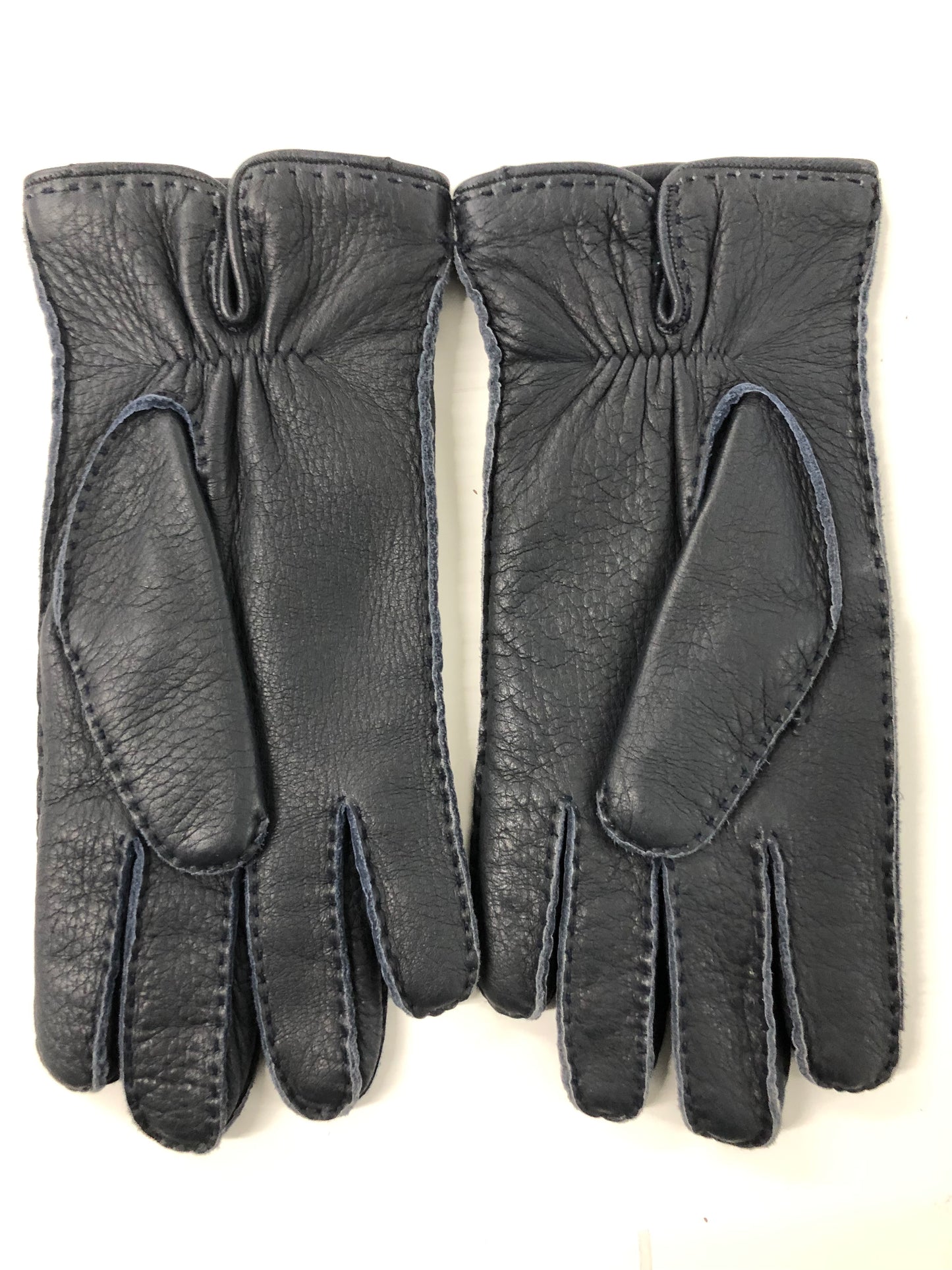 Hunting Gloves-Navy Leather