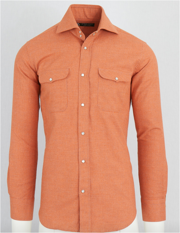 Kacey Field Shirt in Blaze Houndstooth