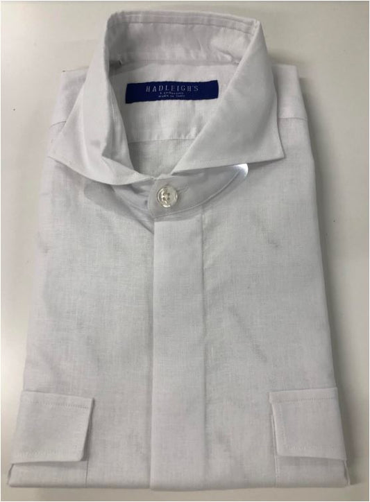 Linen Positano Shirt in White