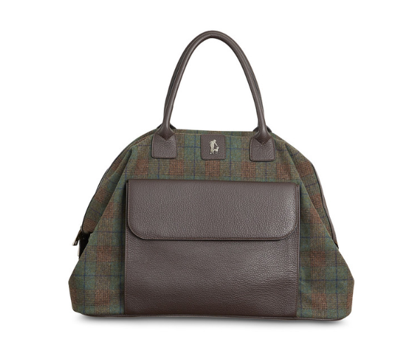 Weekender Bag in Safari Plaid