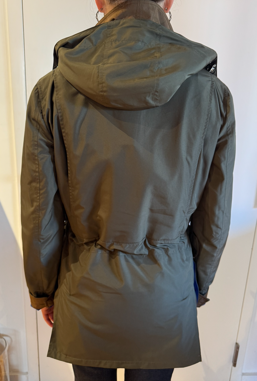 CDC Lauren Coat in Green/Brown