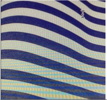 Tracy Dress in Bold Blue Stripe
