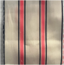 Classic Linen Shirt in White/Pink Stripe