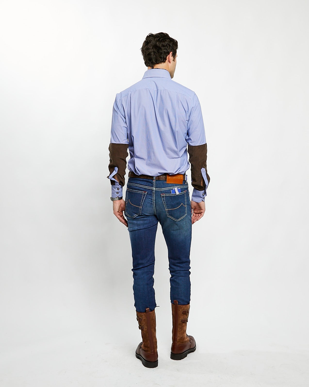 Check jd field shirt in light blue