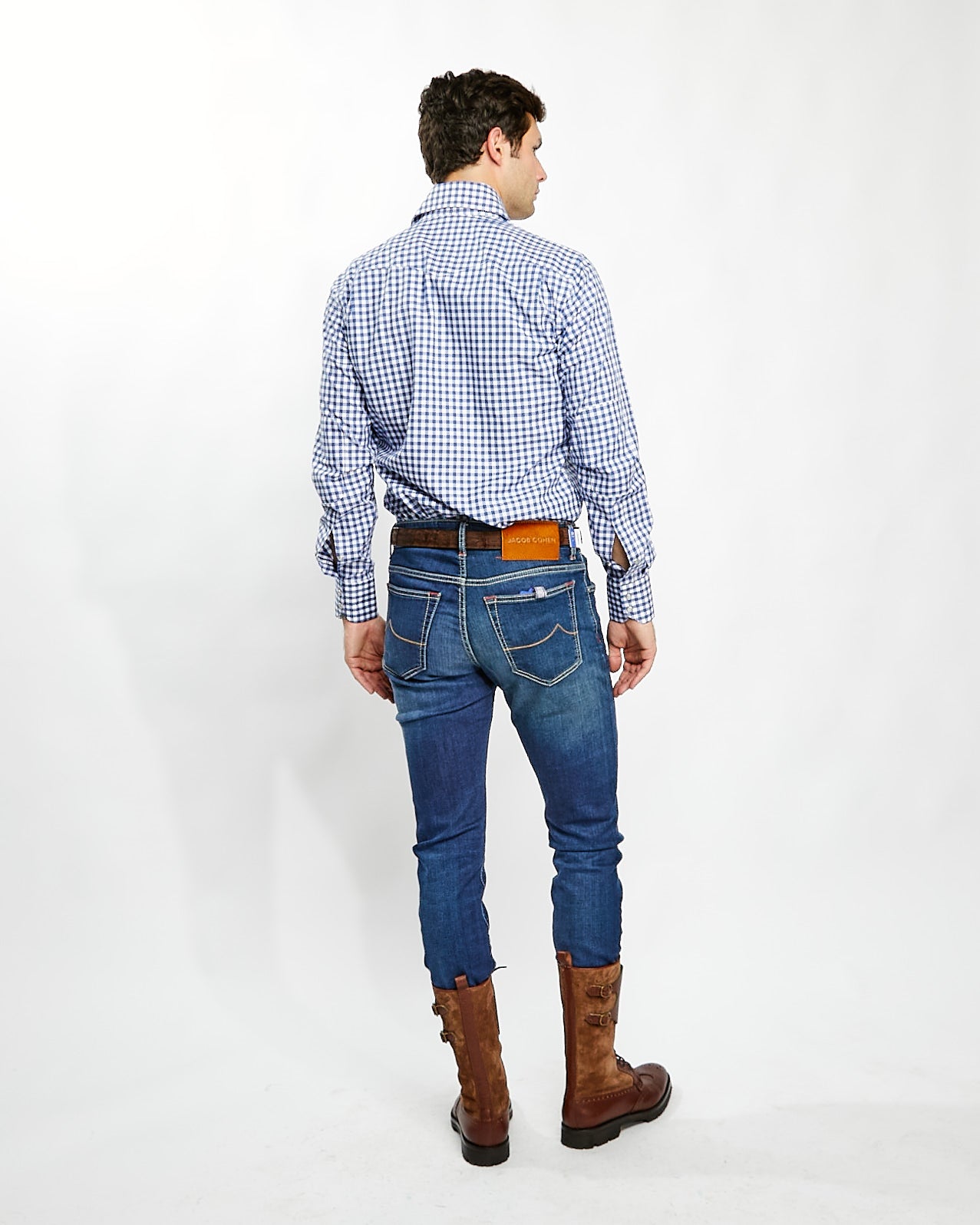 Kacey Shirt in Blue Buffalo Check