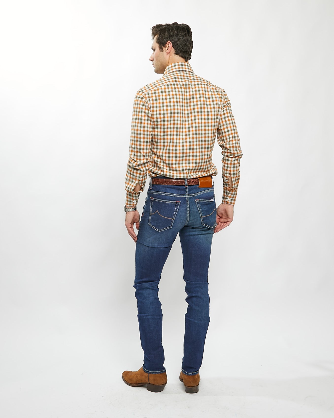 Brushed Twill Check Shirt