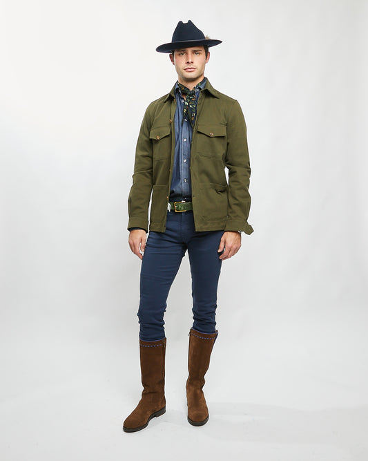 Enrico Work Shirt in Green