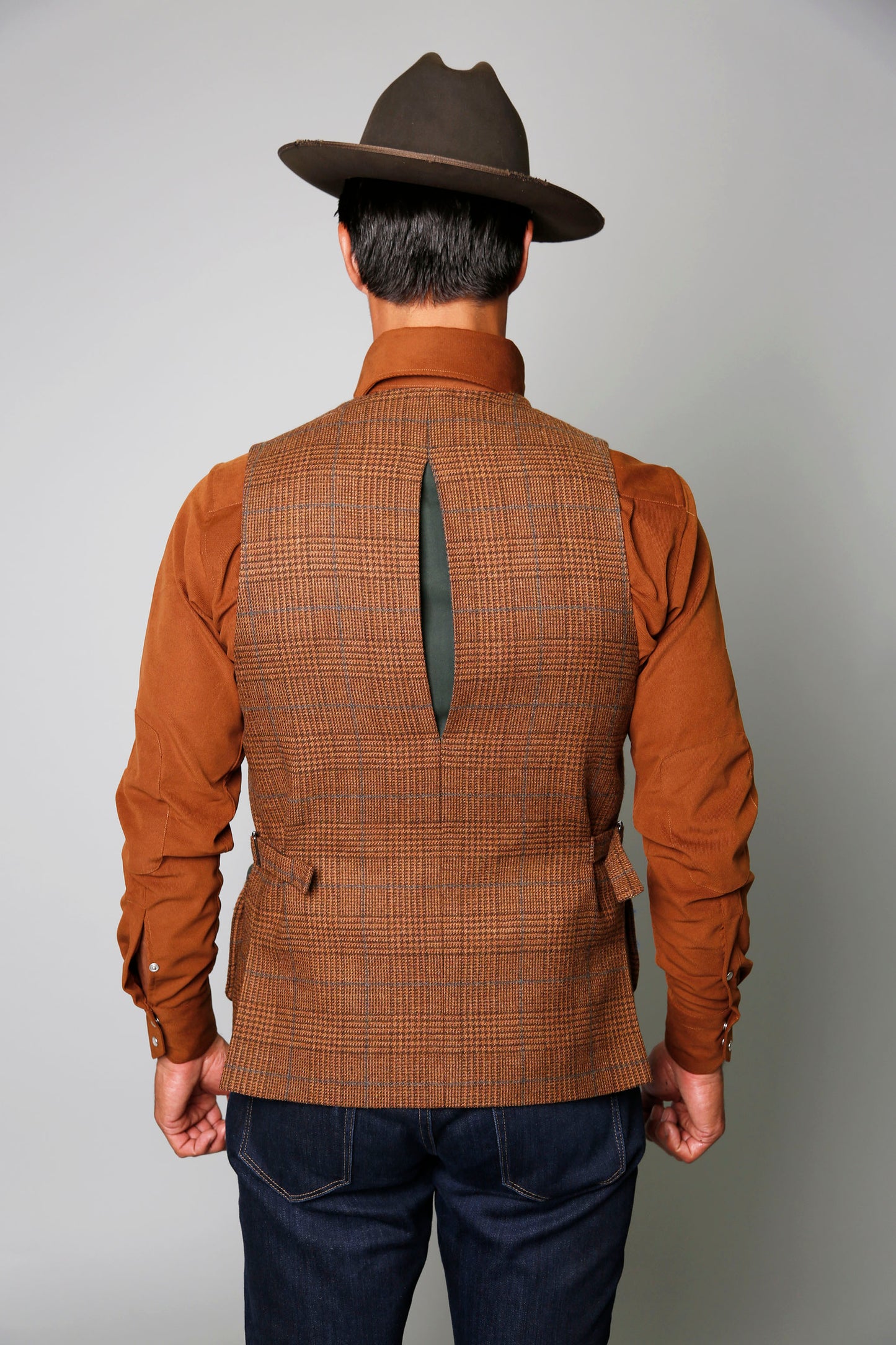 Glen Plaid Harkey Field Vest