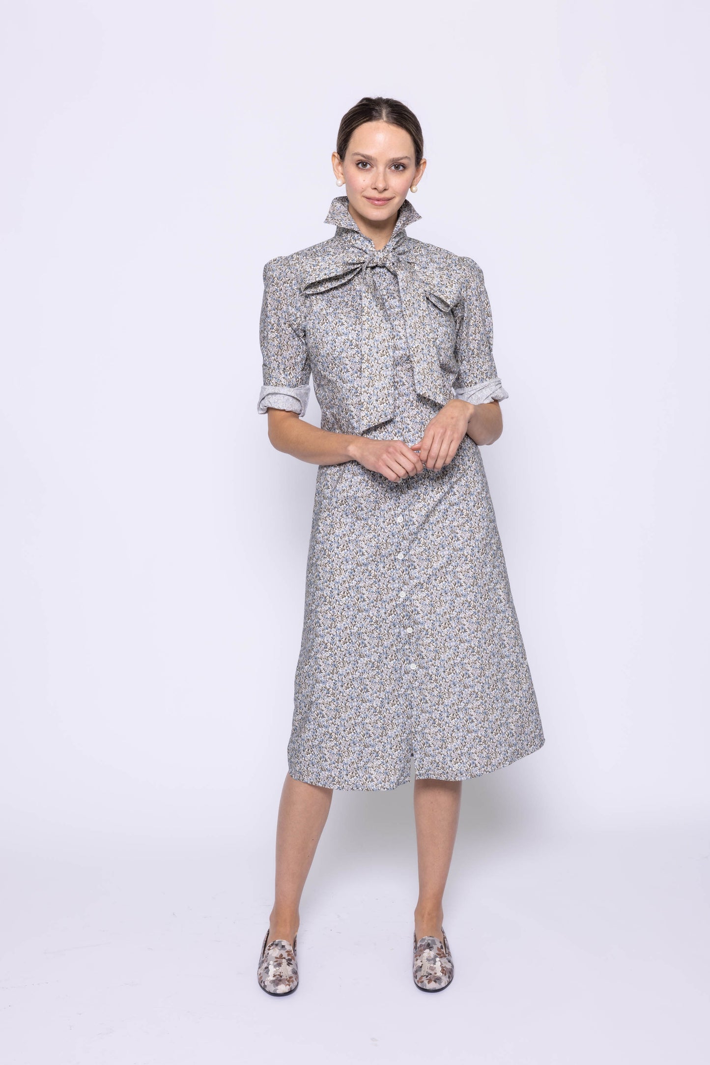 Fiona Dress Long Floral
