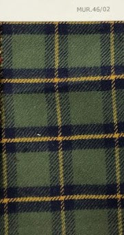 JD Field Shirt  in Green/Blue Plaid