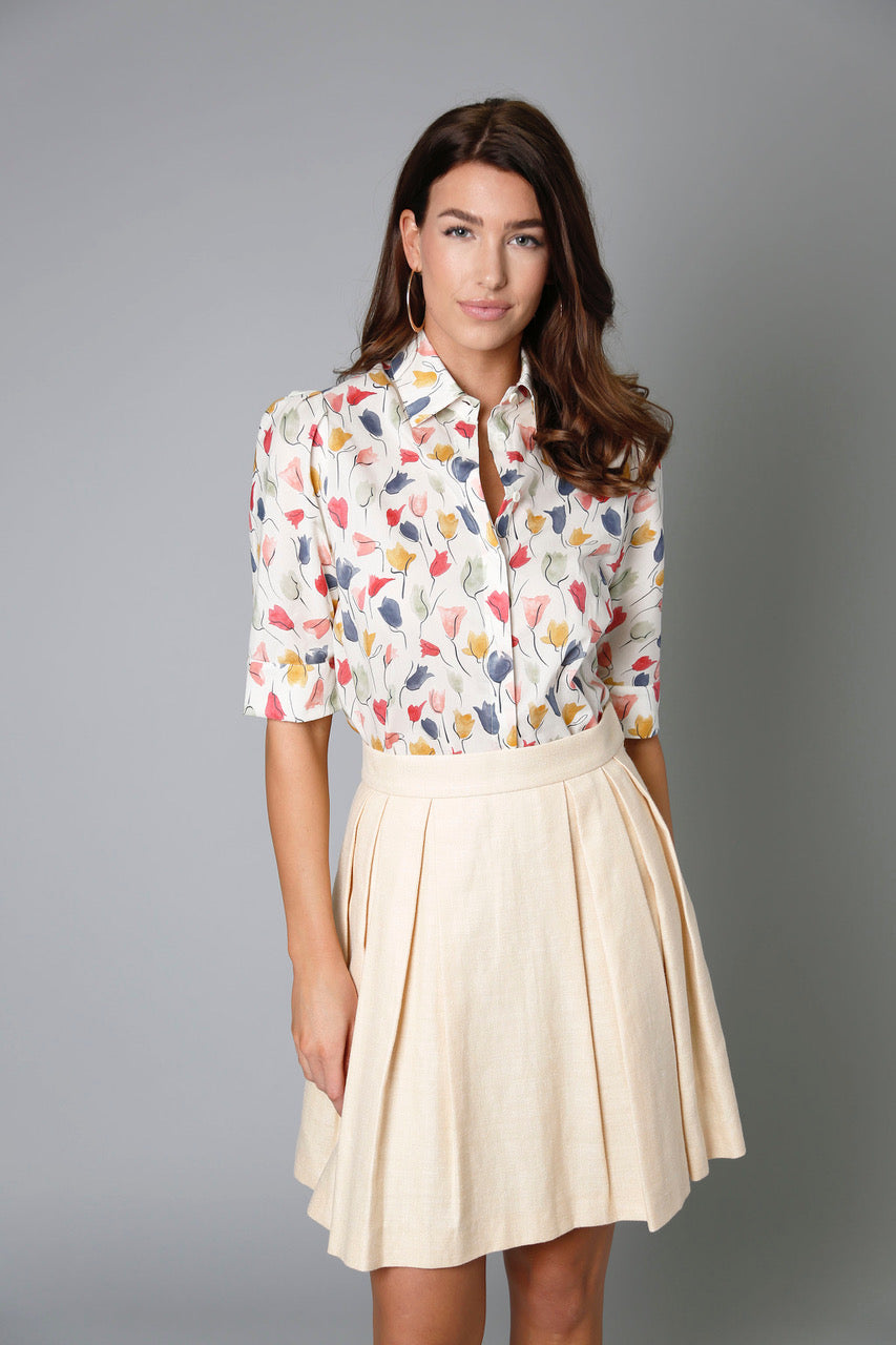 Tracy Blouse Yellow Tulip