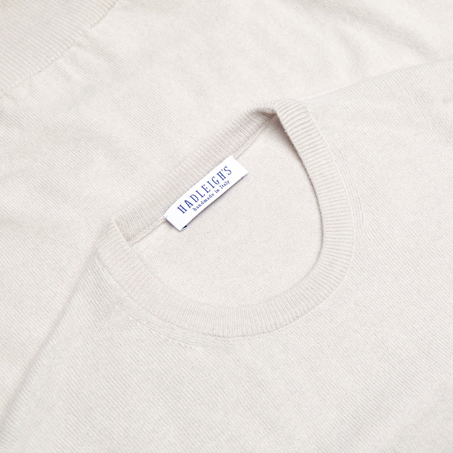 Cashmere Crewneck Sweater in Sand