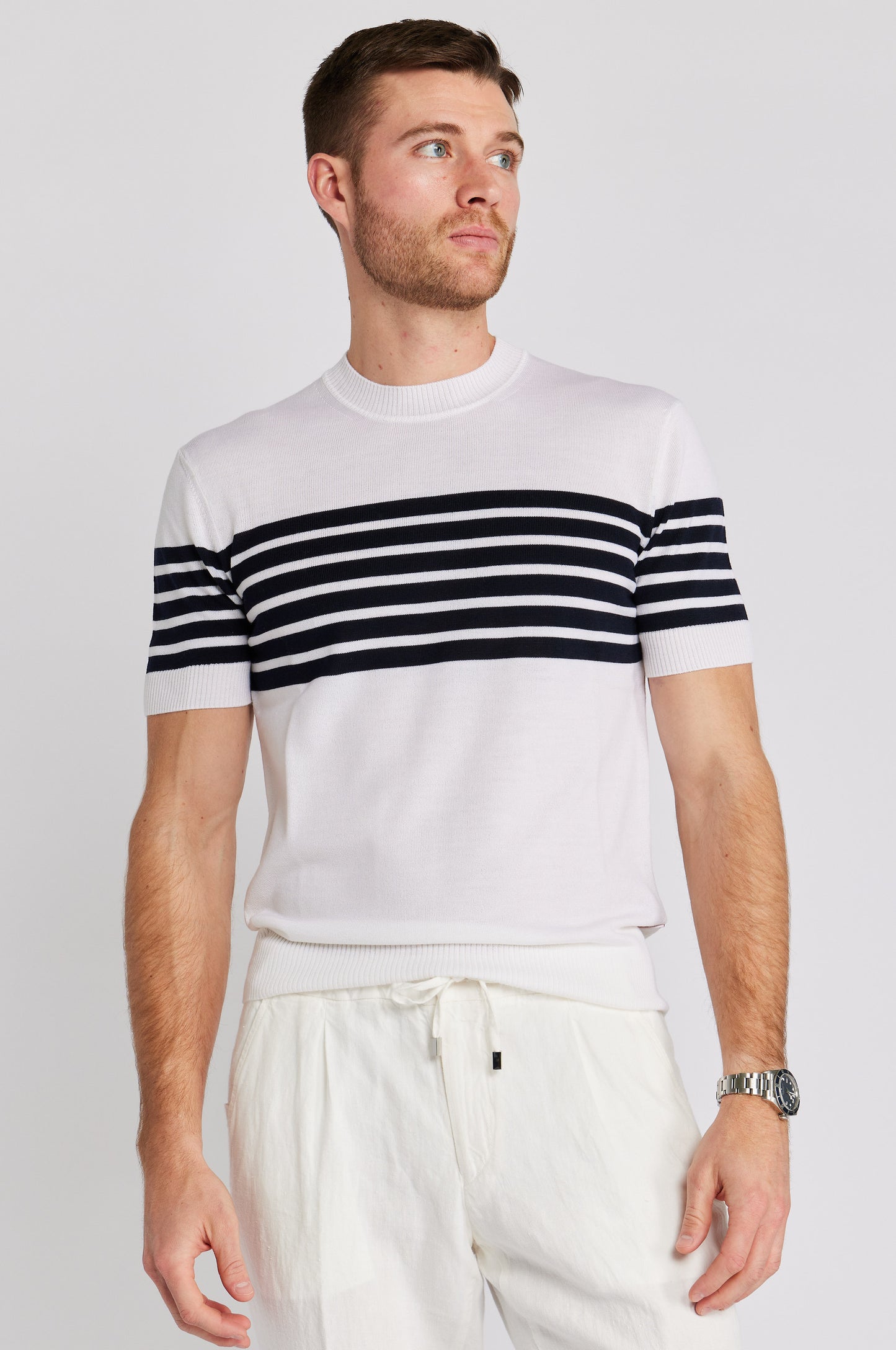 Linen Drawstring Trouser