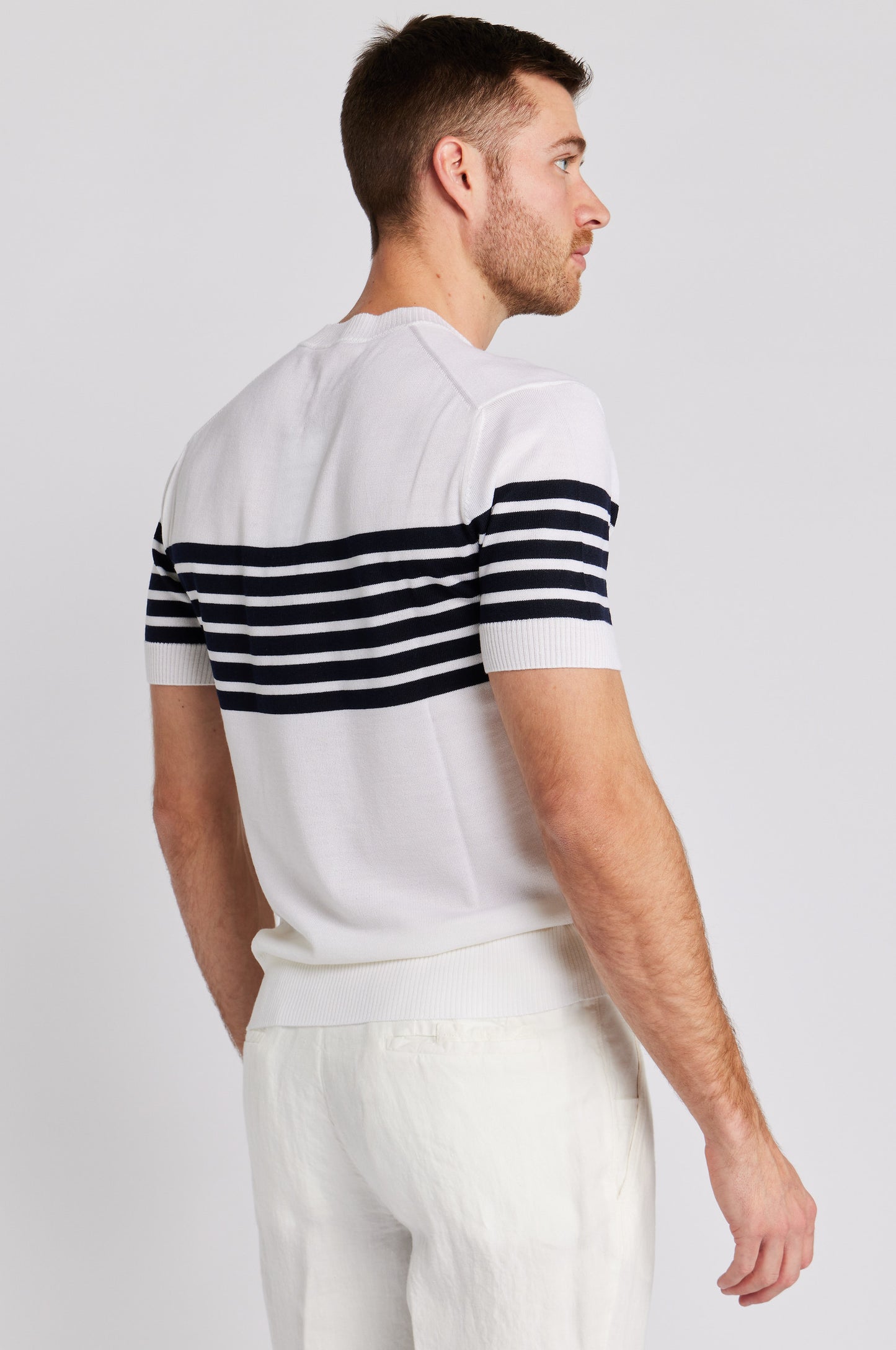 Moliet Classic Stripe Crew