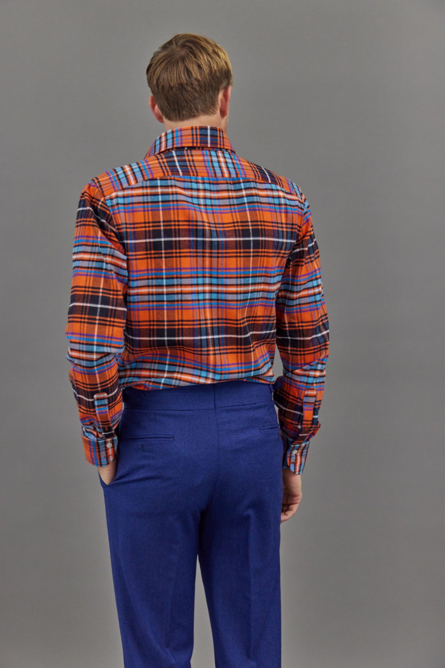 Bold Plaid Flannel Shirt