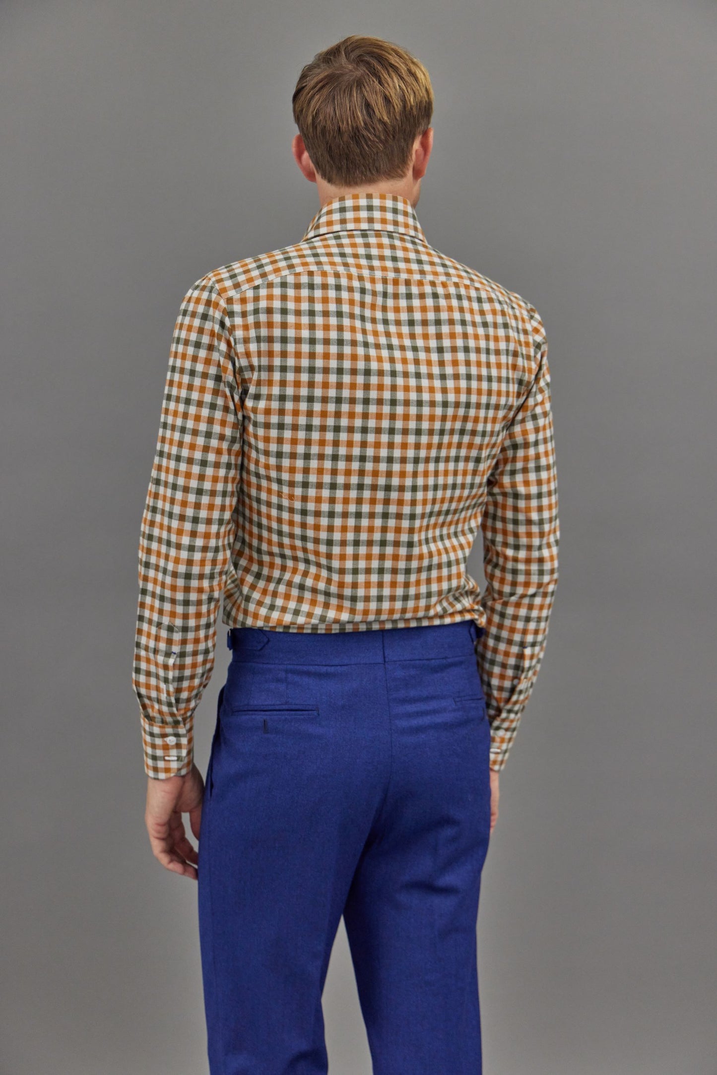Brushed Twill Check Shirt