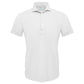 Knit Polo in White