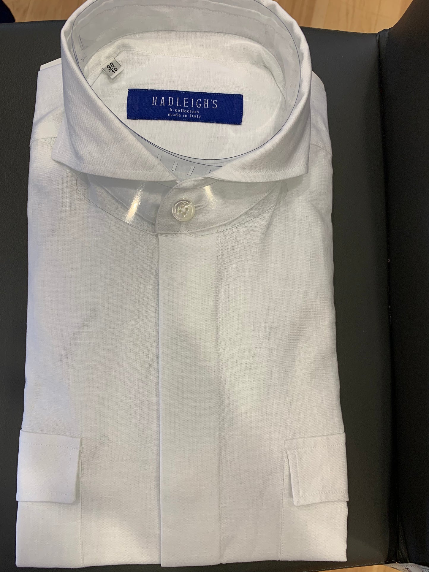 POSITANO SHIRT IN WHITE LINEN