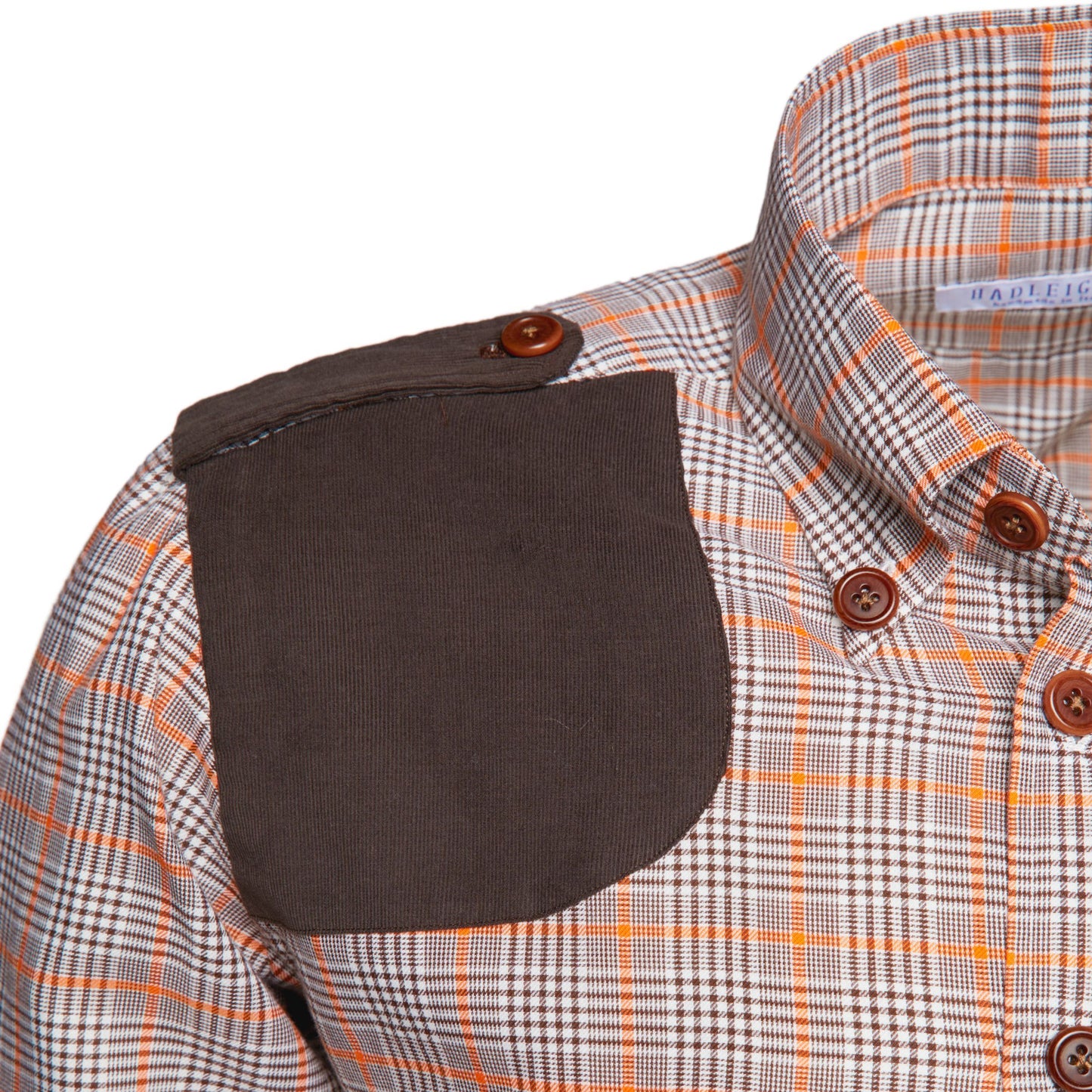 Rip Field Shirt in Orange Plaid