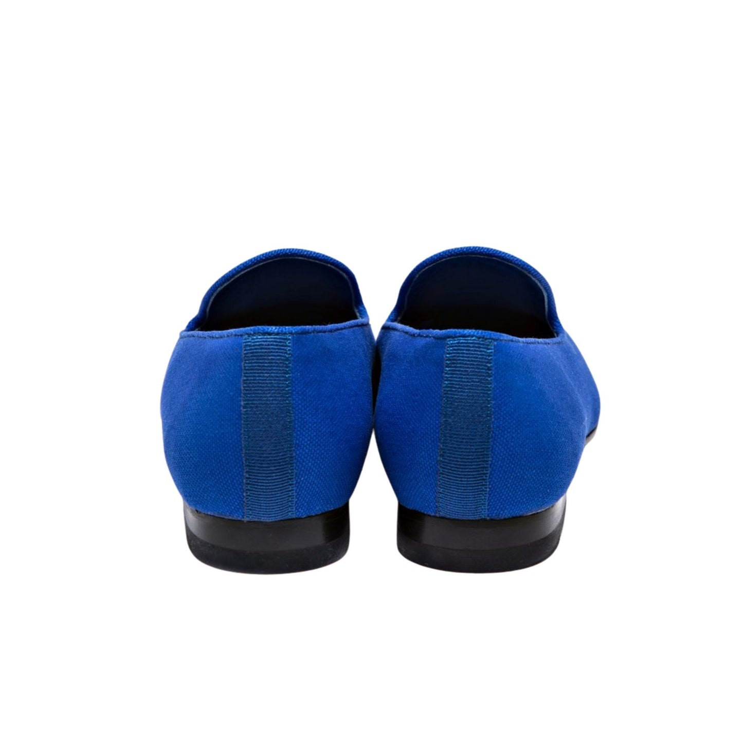 Slipper in Cobalt with White Logo