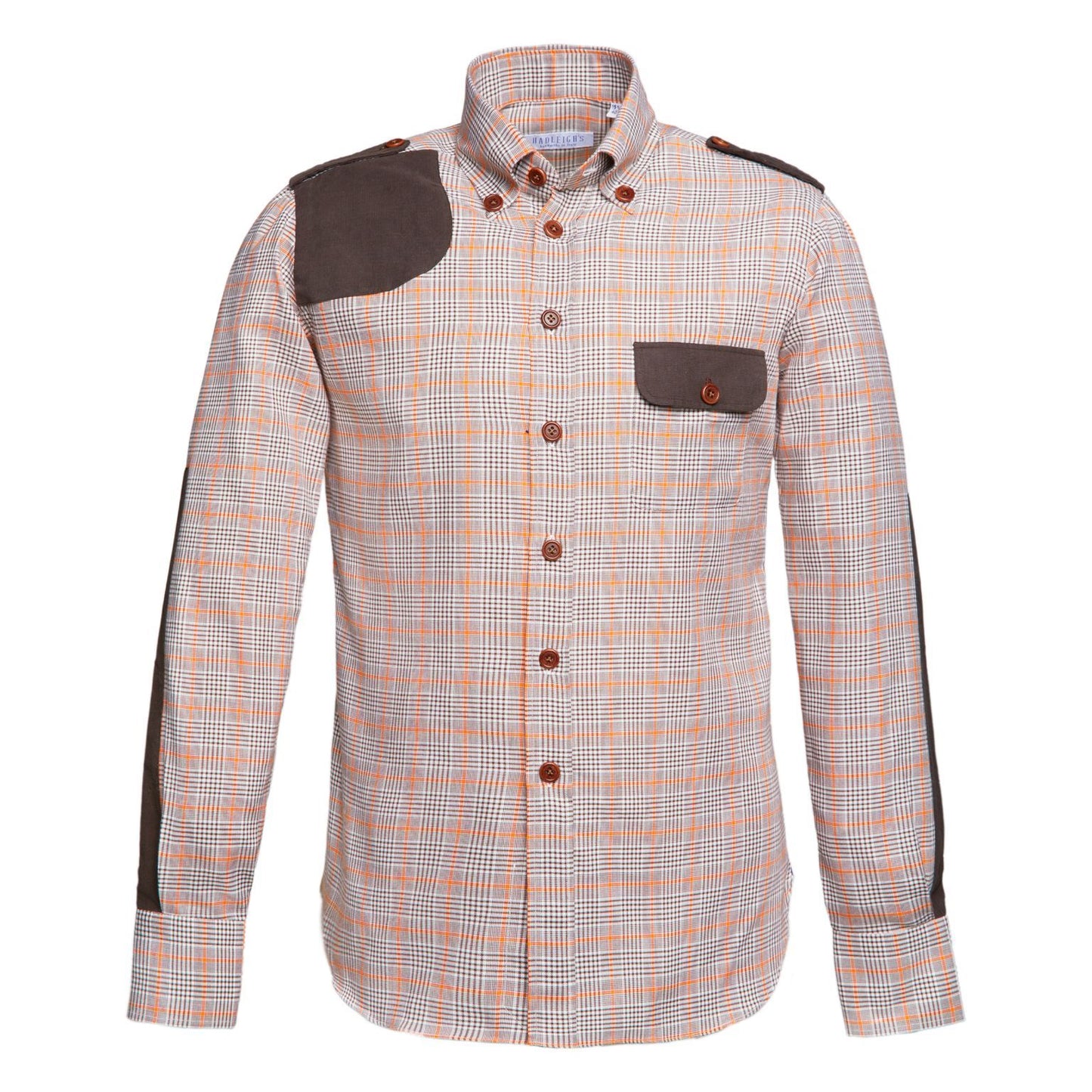 Rip Field Shirt in Orange Plaid