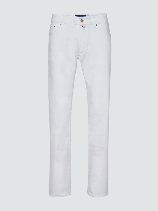 Bard Slim Fit Jeans in White