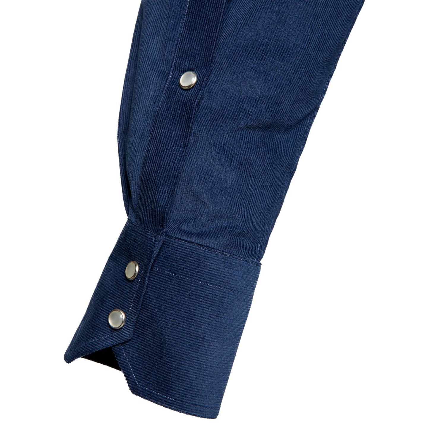 Kacey Shirt in Blue Pinwale Corduroy