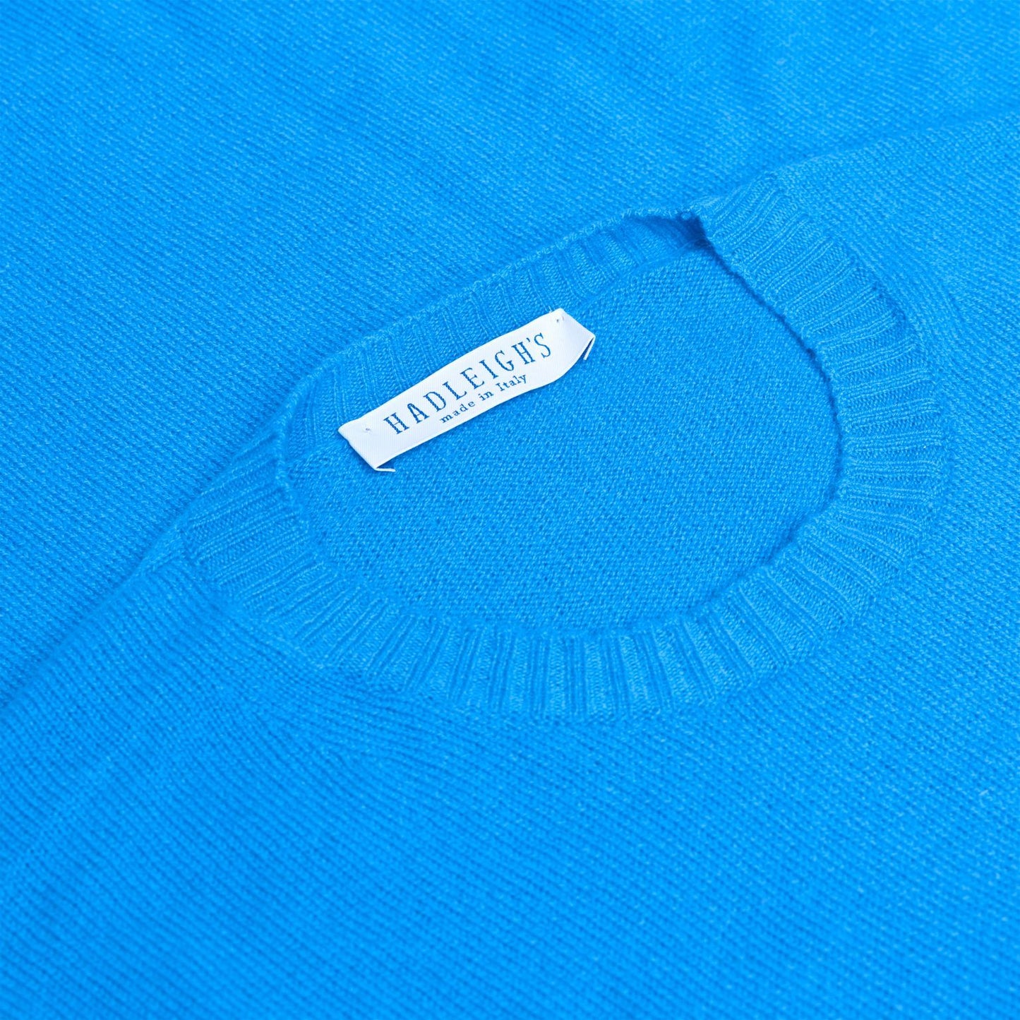 Cashmere Crewneck Sweater in Cobalt