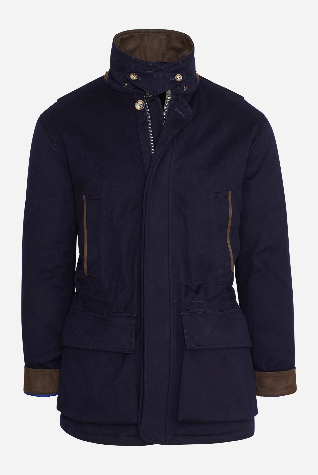 Storm System Wool Ralph Coat in Navy