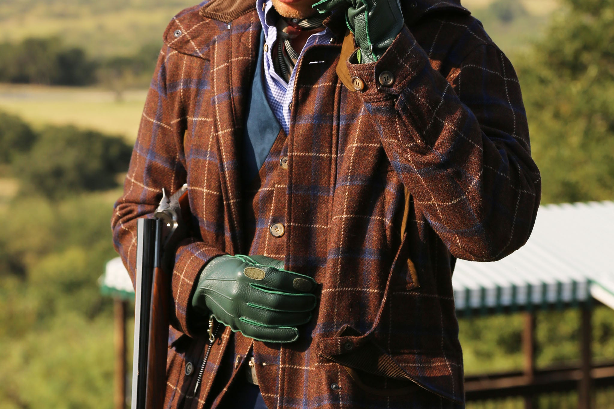 James Jacket in Navy Blue Glen Plaid – Hadleigh's