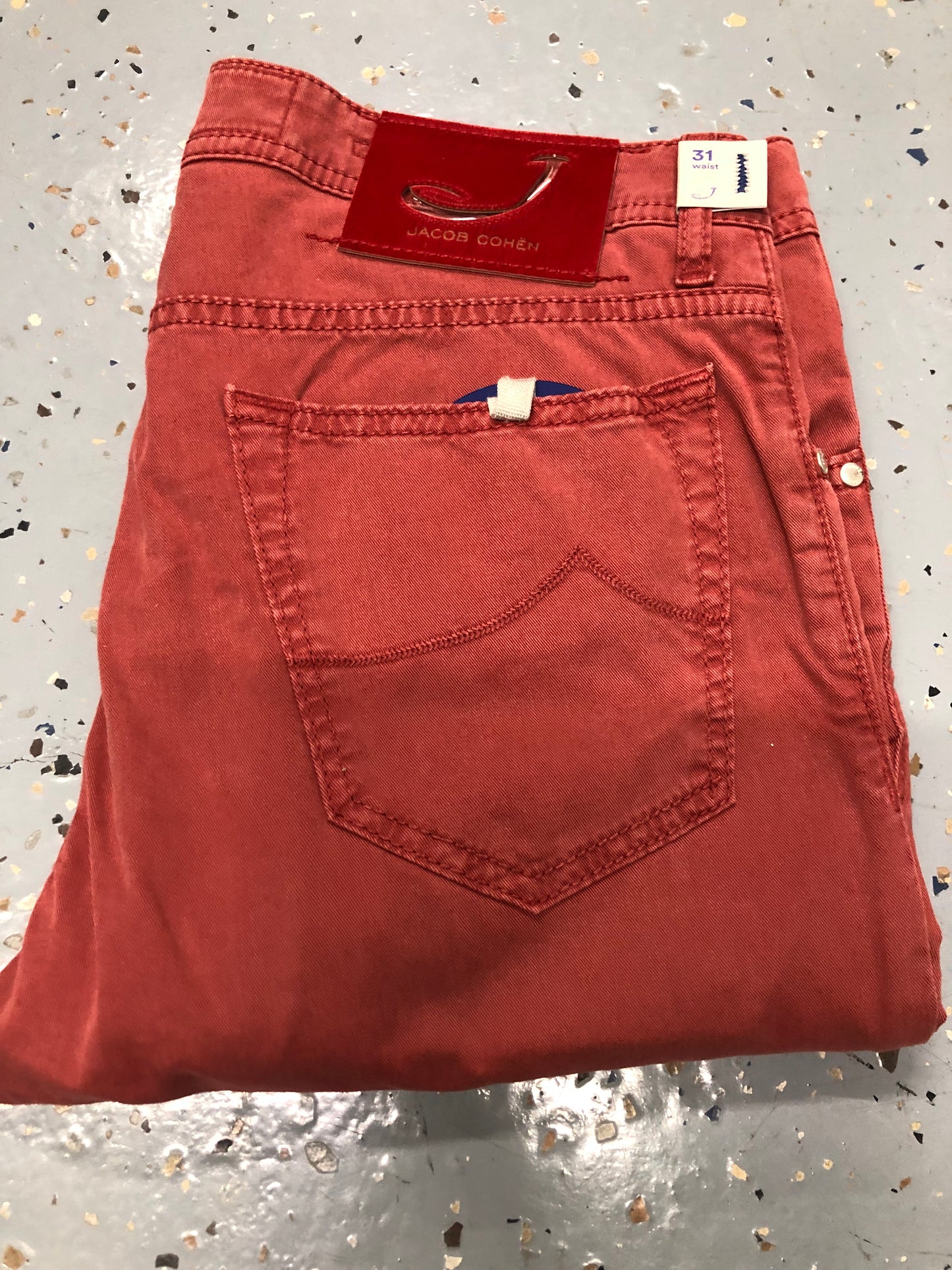 CANVAS 5PKT SS20 - ROSSO