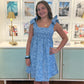 HGIRL JUNIOR EVY DRESS IN BLUE SAIL BOAT
