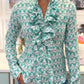 HGIRL BELINDA BIRDS IN GREEN