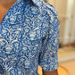 HGIRL TRACY DRESS IN BLUE PAISLEY