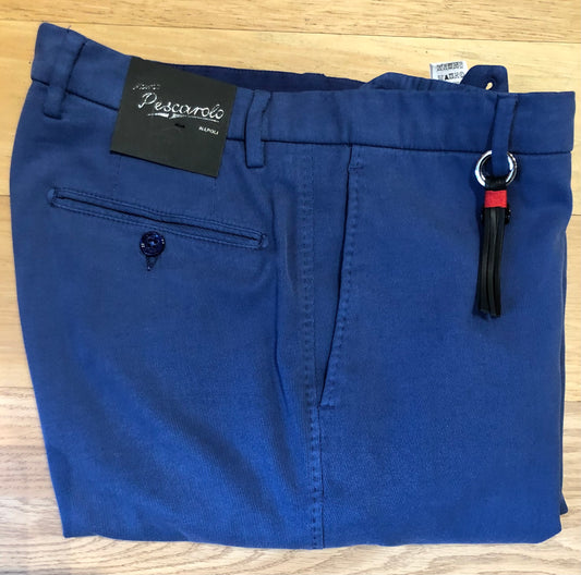 Slim Fit Pants in Dark Blue