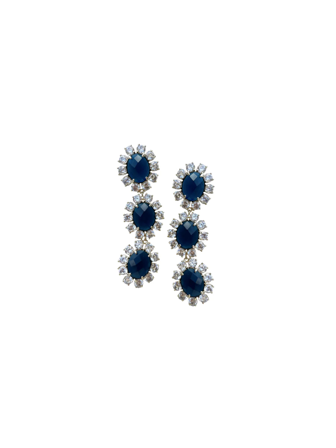 London Blue Drop Earrings