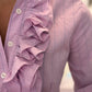 HGIRL BELINDA BLOUSE IN LAVENDER GLEN PLAID