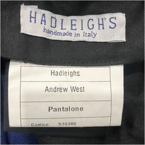 Andrew West - Mohair Trouser