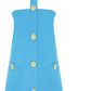 Bridgitte Collared Mini Dress in Malibu Blue