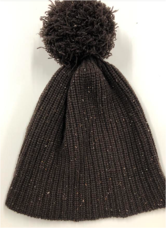 Cashmere Donegal Pom Hat