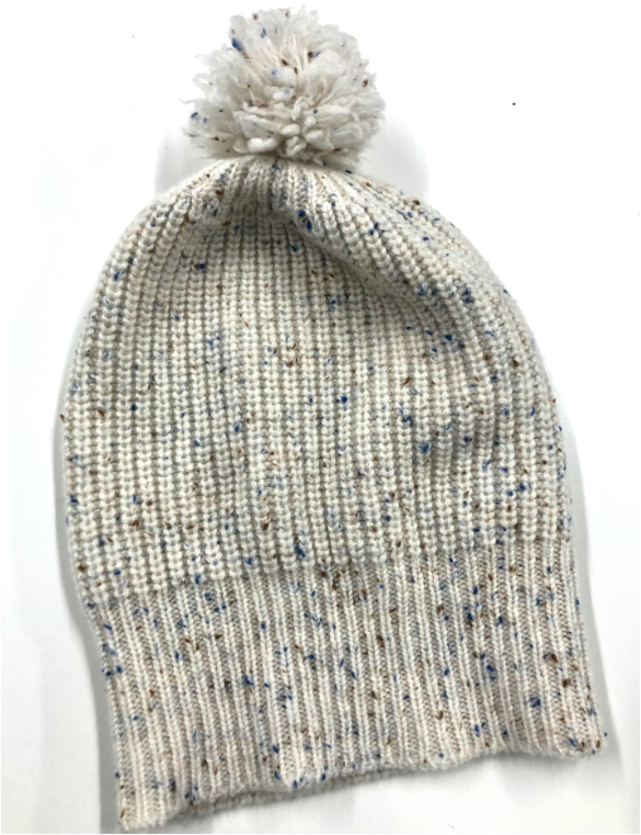 Cashmere Donegal Pom Hat