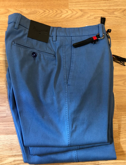 Slim Fit Pants in Medium Blue