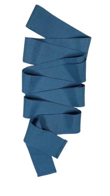 French Blue Millinery Grosgrain Ribbon